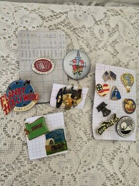14 Vintage Pins